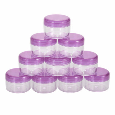 Clear Portable Round Mini Organizer