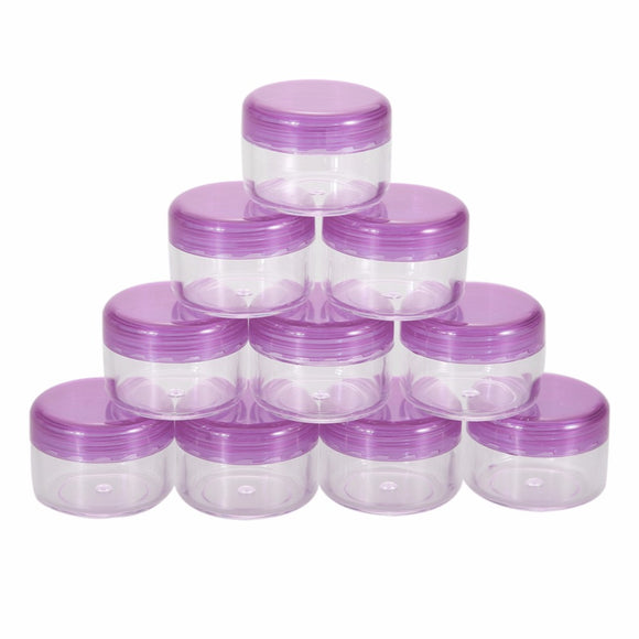 Clear Portable Round Mini Organizer