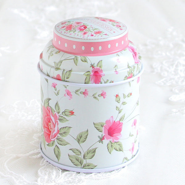 Candy Color Cute Printed Tin Organizer