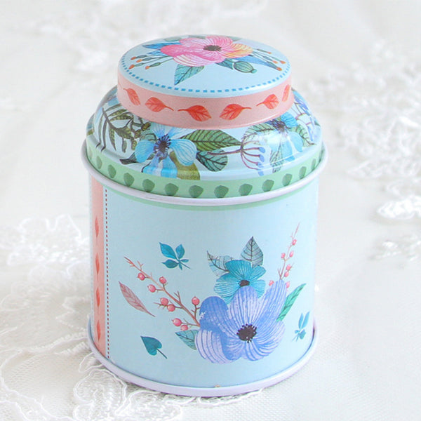 Candy Color Cute Printed Tin Organizer