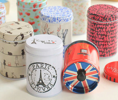 Elegant Double Layer Tin Organizer